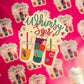 Whimsy Sips Die Cut Sticker