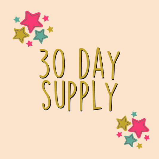 30 Day Supply (NO CODES ALLOWED)